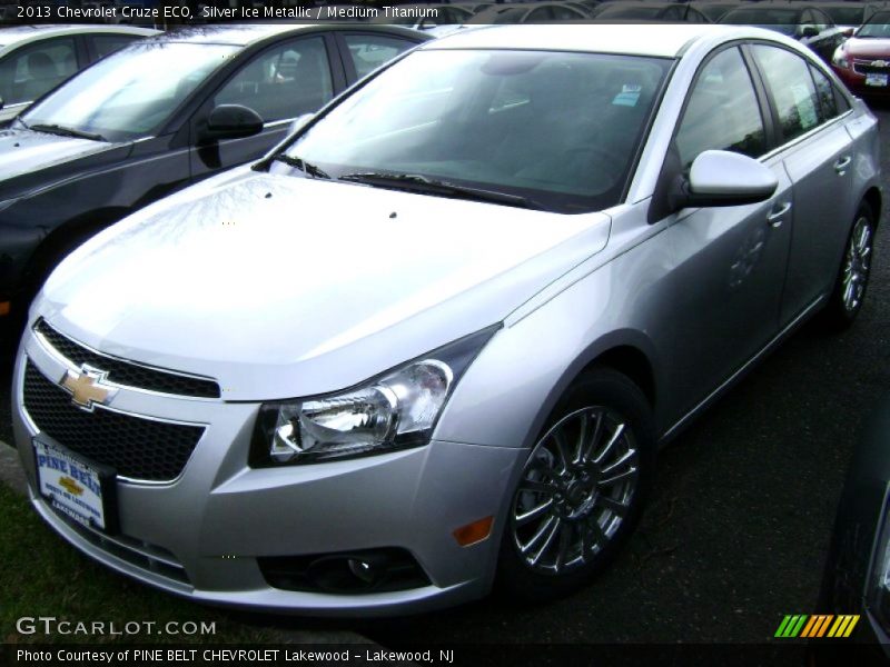 Silver Ice Metallic / Medium Titanium 2013 Chevrolet Cruze ECO