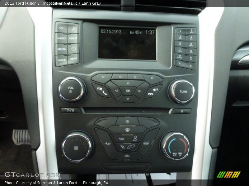 Controls of 2013 Fusion S
