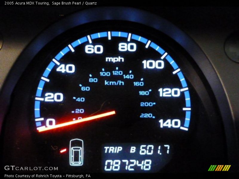 Sage Brush Pearl / Quartz 2005 Acura MDX Touring