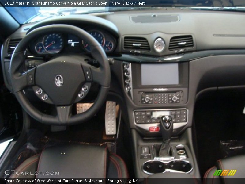 Nero (Black) / Nero 2013 Maserati GranTurismo Convertible GranCabrio Sport