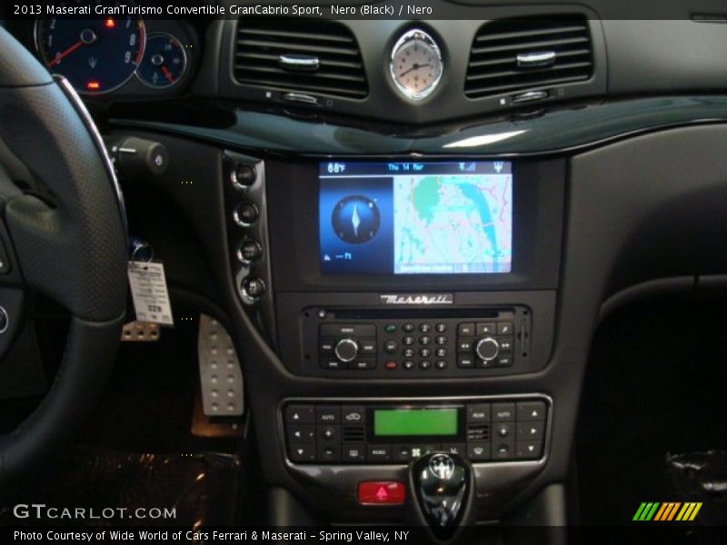 Nero (Black) / Nero 2013 Maserati GranTurismo Convertible GranCabrio Sport