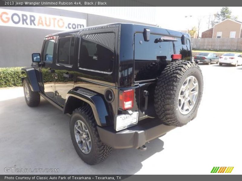 Black / Black 2013 Jeep Wrangler Unlimited Rubicon 4x4