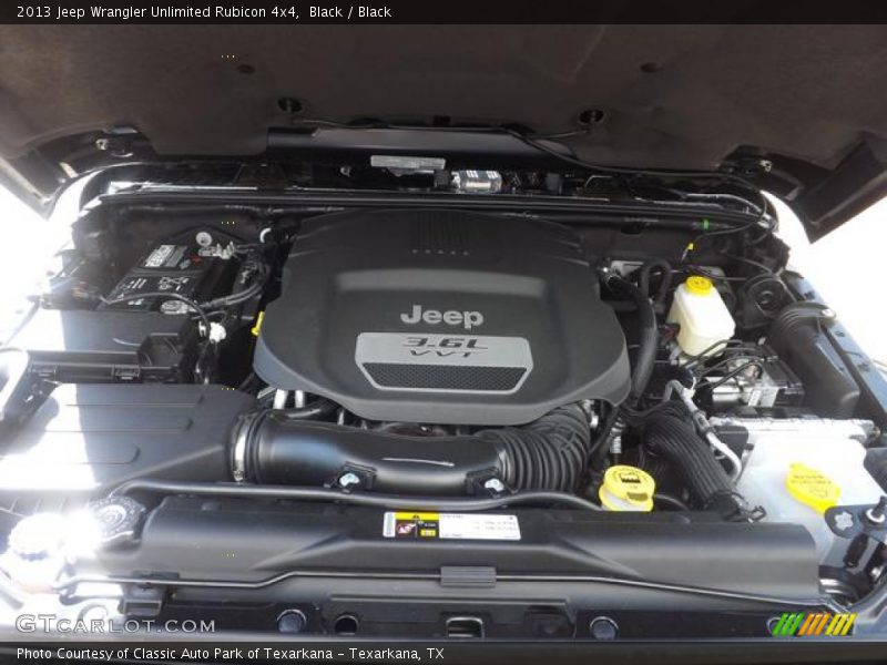  2013 Wrangler Unlimited Rubicon 4x4 Engine - 3.6 Liter DOHC 24-Valve VVT Pentastar V6