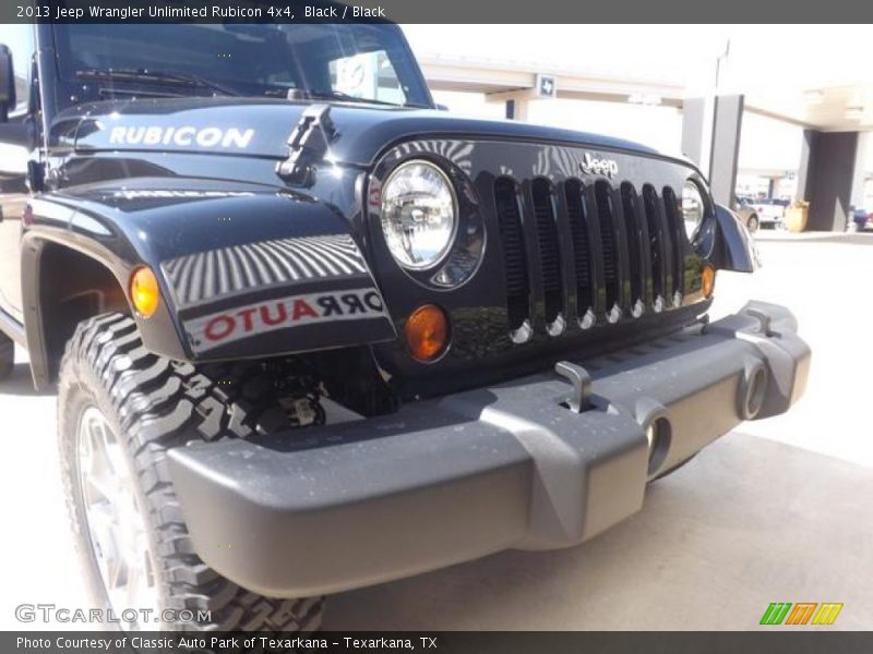 Black / Black 2013 Jeep Wrangler Unlimited Rubicon 4x4