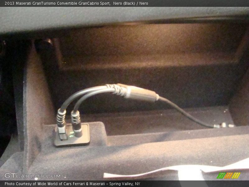 Nero (Black) / Nero 2013 Maserati GranTurismo Convertible GranCabrio Sport