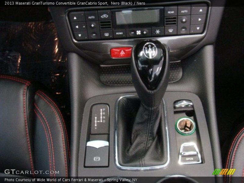  2013 GranTurismo Convertible GranCabrio Sport 6 Speed ZF Paddle-Shift Automatic Shifter