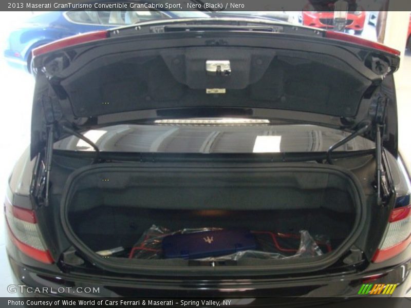 Nero (Black) / Nero 2013 Maserati GranTurismo Convertible GranCabrio Sport