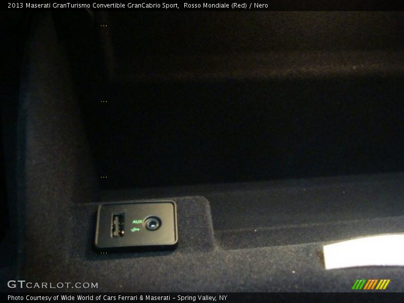 Rosso Mondiale (Red) / Nero 2013 Maserati GranTurismo Convertible GranCabrio Sport