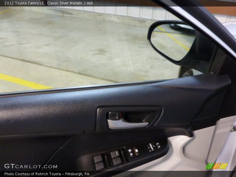 Classic Silver Metallic / Ash 2012 Toyota Camry LE