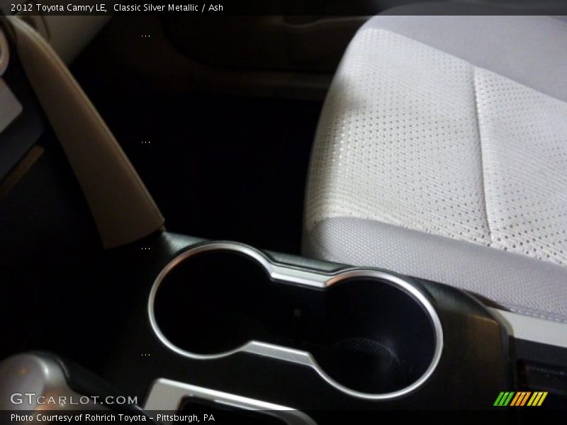 Classic Silver Metallic / Ash 2012 Toyota Camry LE