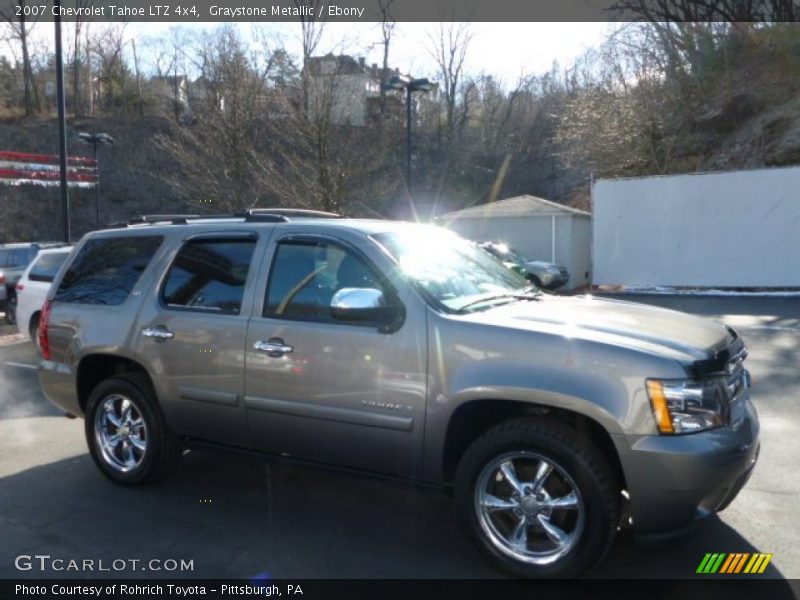 Graystone Metallic / Ebony 2007 Chevrolet Tahoe LTZ 4x4