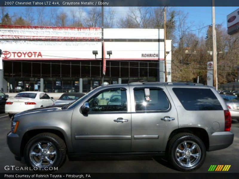 Graystone Metallic / Ebony 2007 Chevrolet Tahoe LTZ 4x4