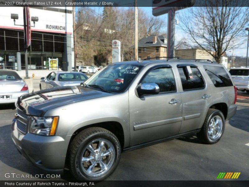 Graystone Metallic / Ebony 2007 Chevrolet Tahoe LTZ 4x4