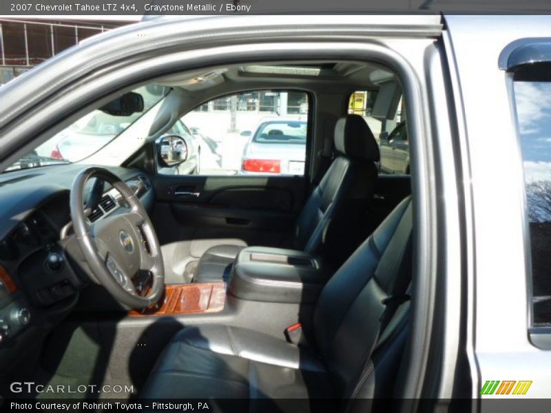 Graystone Metallic / Ebony 2007 Chevrolet Tahoe LTZ 4x4