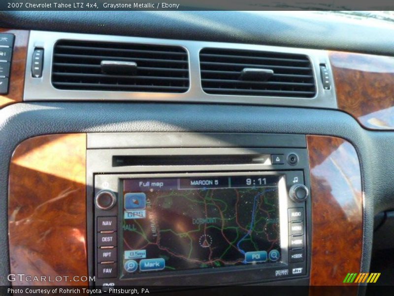 Graystone Metallic / Ebony 2007 Chevrolet Tahoe LTZ 4x4