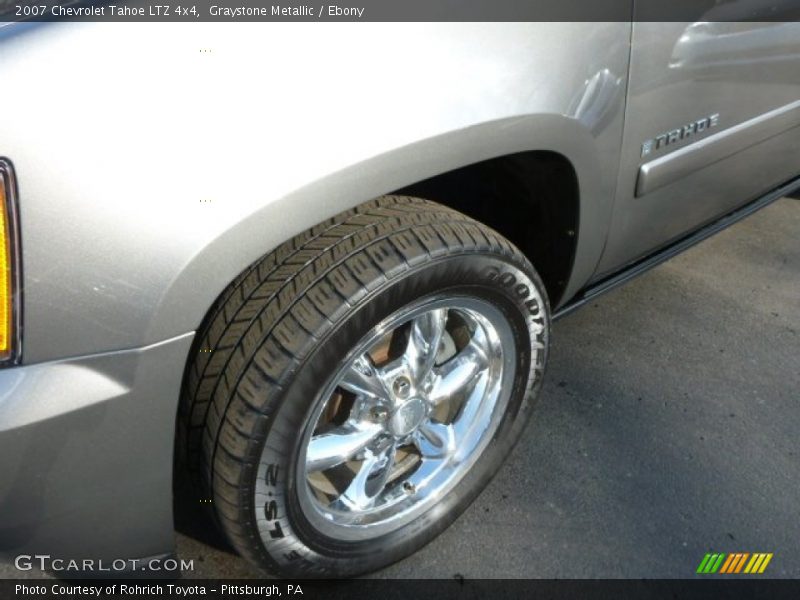 Graystone Metallic / Ebony 2007 Chevrolet Tahoe LTZ 4x4