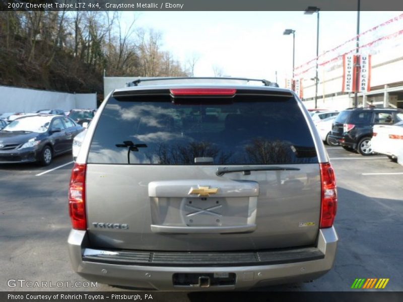 Graystone Metallic / Ebony 2007 Chevrolet Tahoe LTZ 4x4