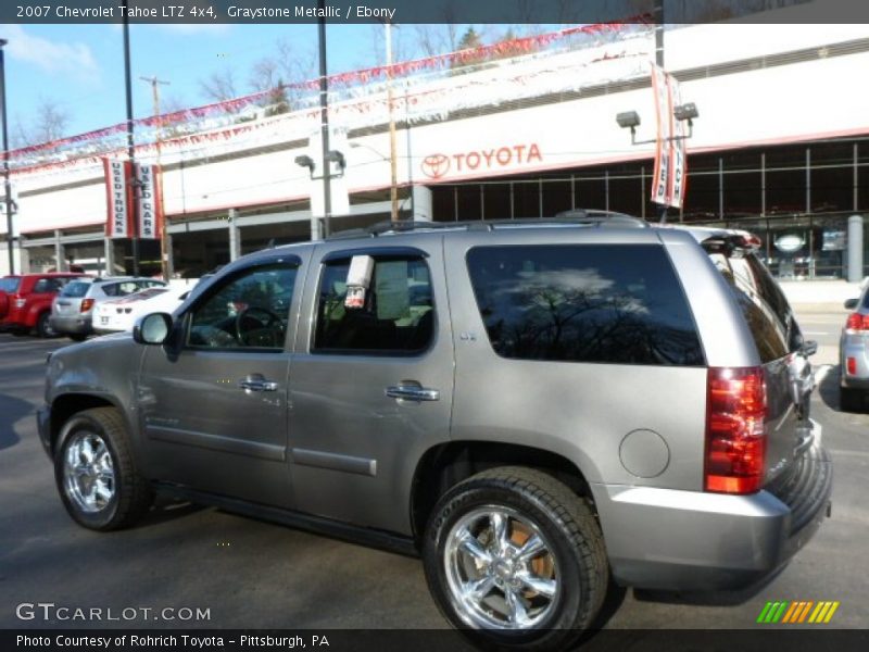 Graystone Metallic / Ebony 2007 Chevrolet Tahoe LTZ 4x4