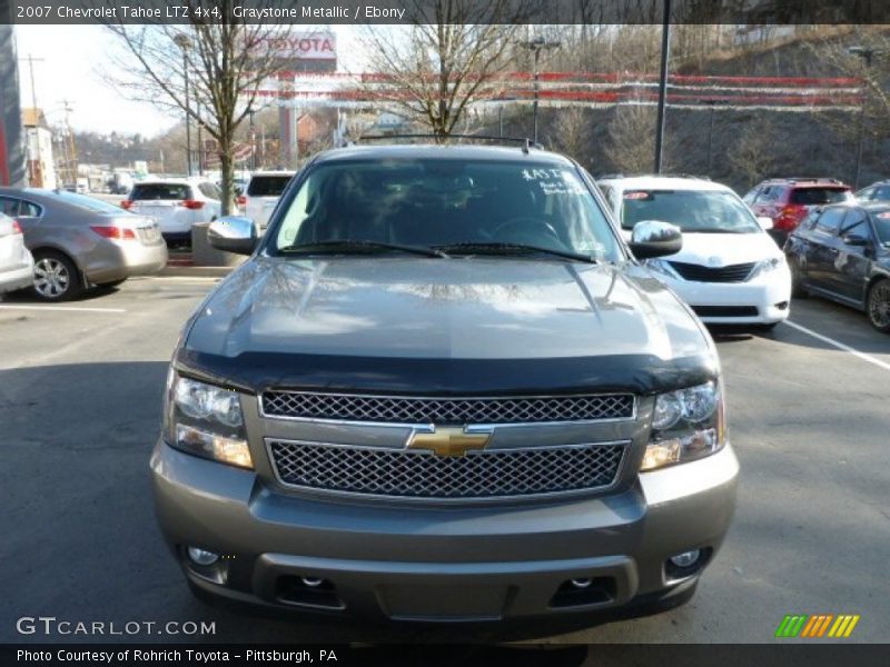 Graystone Metallic / Ebony 2007 Chevrolet Tahoe LTZ 4x4