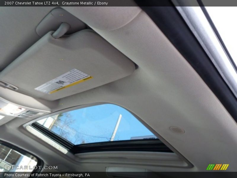 Graystone Metallic / Ebony 2007 Chevrolet Tahoe LTZ 4x4