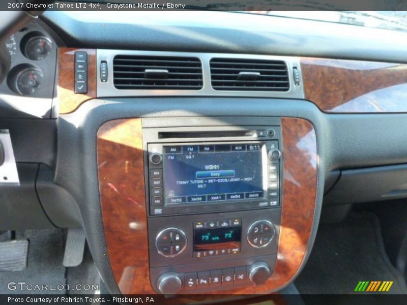 Graystone Metallic / Ebony 2007 Chevrolet Tahoe LTZ 4x4