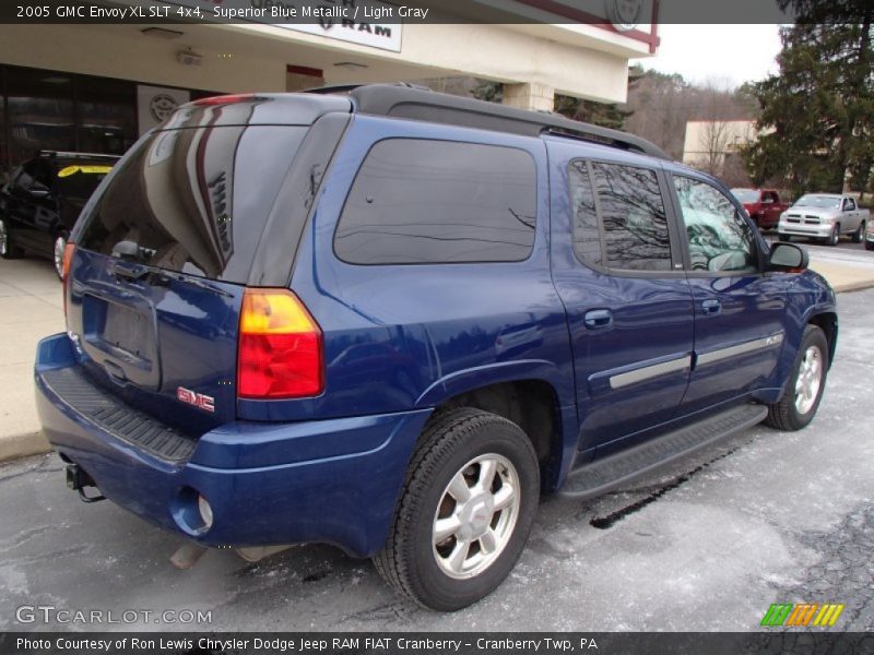 Superior Blue Metallic / Light Gray 2005 GMC Envoy XL SLT 4x4