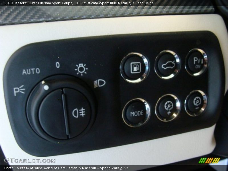 Controls of 2013 GranTurismo Sport Coupe