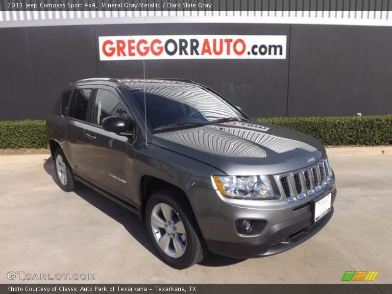 Mineral Gray Metallic / Dark Slate Gray 2013 Jeep Compass Sport 4x4