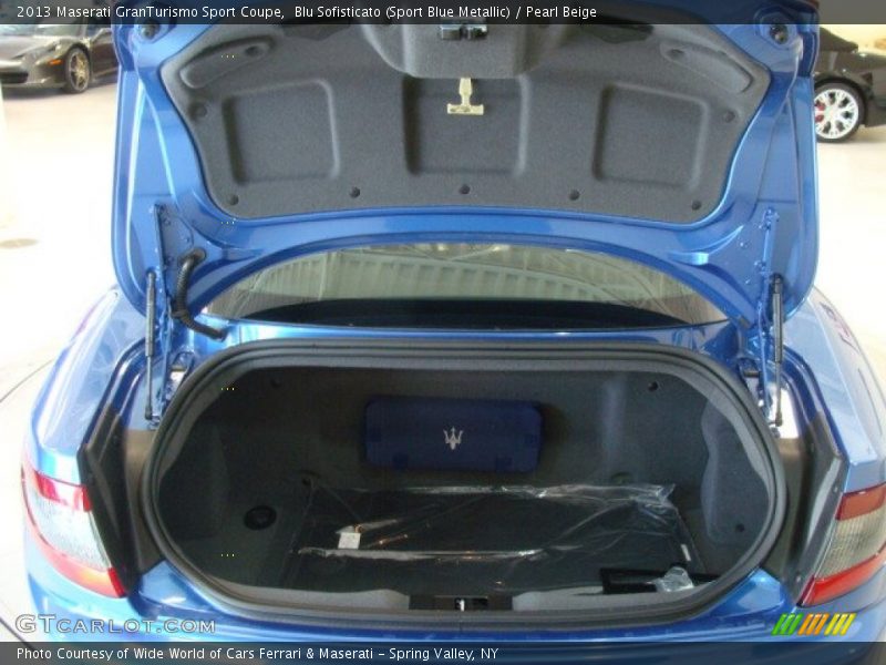  2013 GranTurismo Sport Coupe Trunk