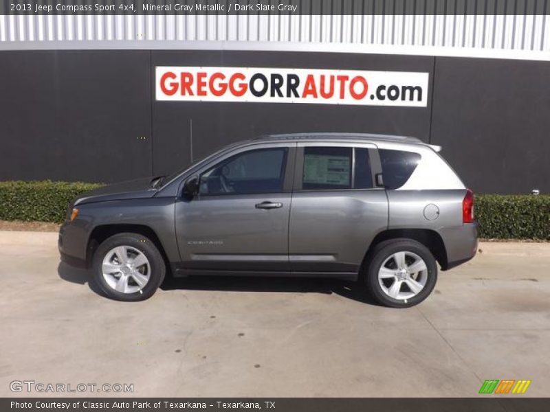 Mineral Gray Metallic / Dark Slate Gray 2013 Jeep Compass Sport 4x4