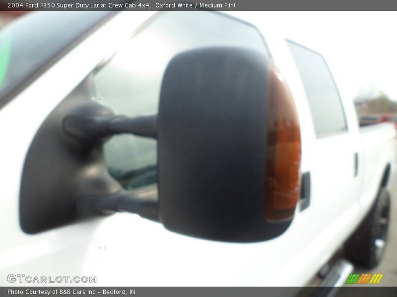 Oxford White / Medium Flint 2004 Ford F350 Super Duty Lariat Crew Cab 4x4