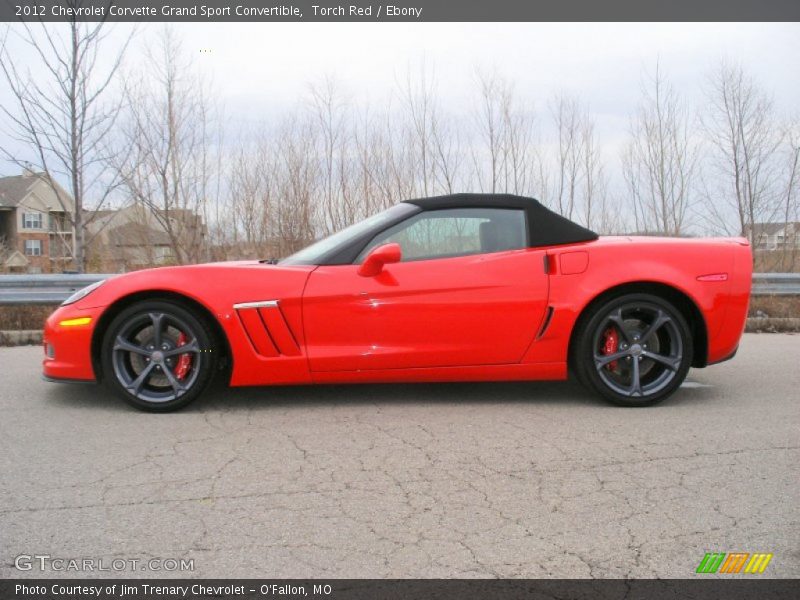  2012 Corvette Grand Sport Convertible Torch Red