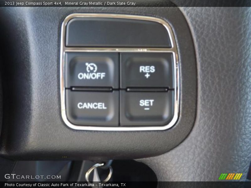 Mineral Gray Metallic / Dark Slate Gray 2013 Jeep Compass Sport 4x4