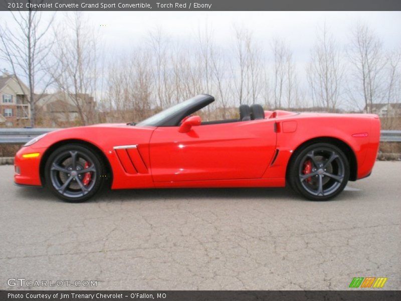  2012 Corvette Grand Sport Convertible Torch Red