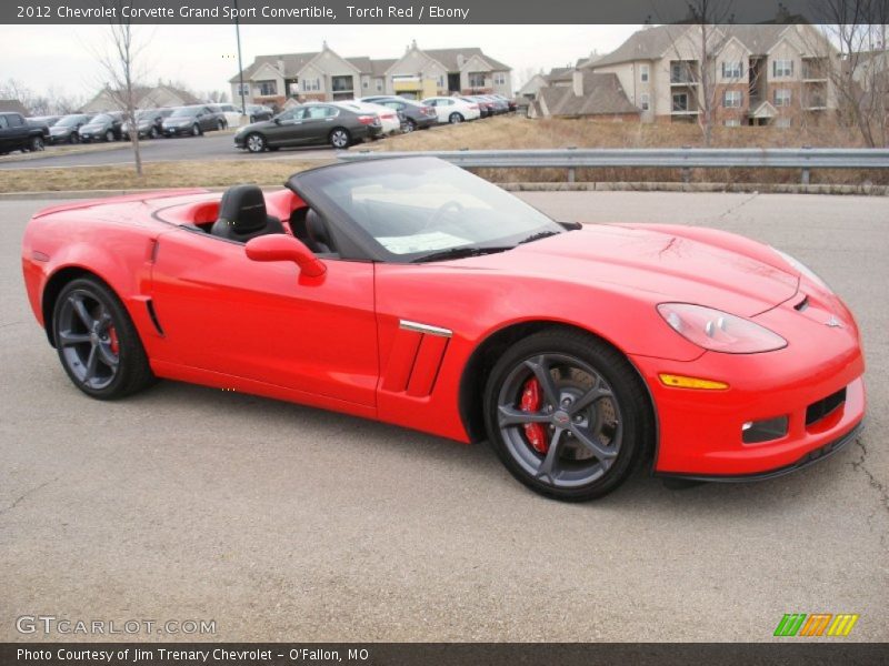  2012 Corvette Grand Sport Convertible Torch Red