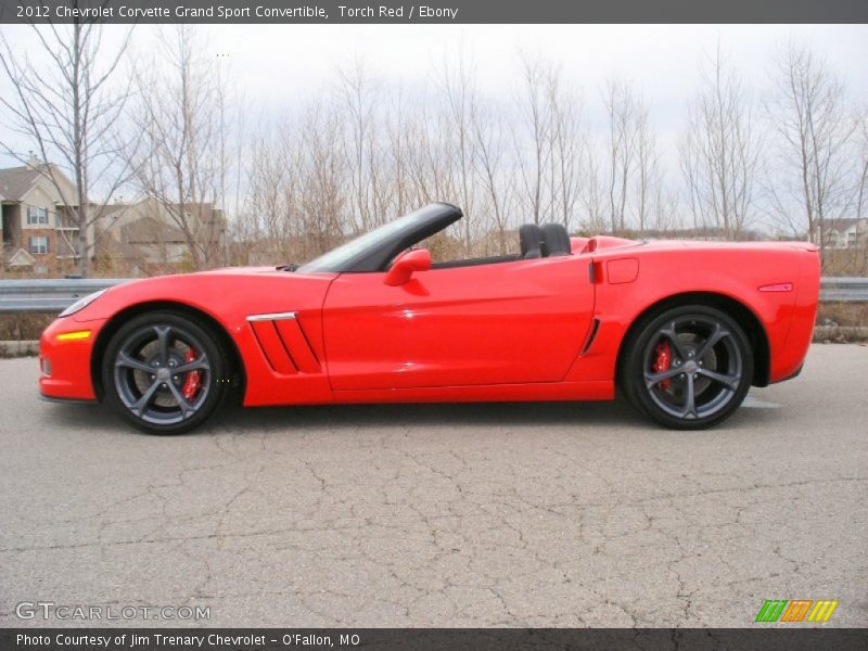  2012 Corvette Grand Sport Convertible Torch Red