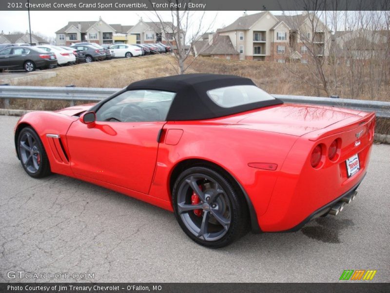 Torch Red / Ebony 2012 Chevrolet Corvette Grand Sport Convertible