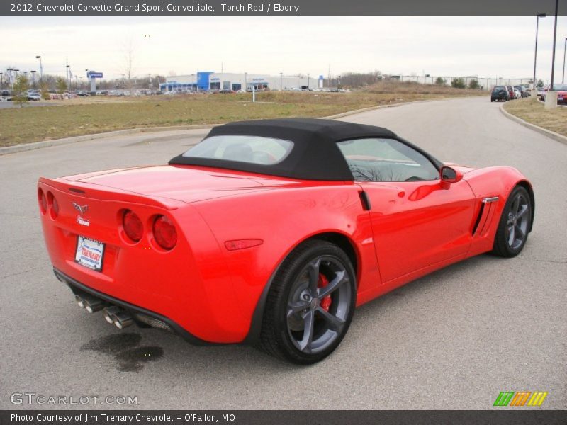 Torch Red / Ebony 2012 Chevrolet Corvette Grand Sport Convertible
