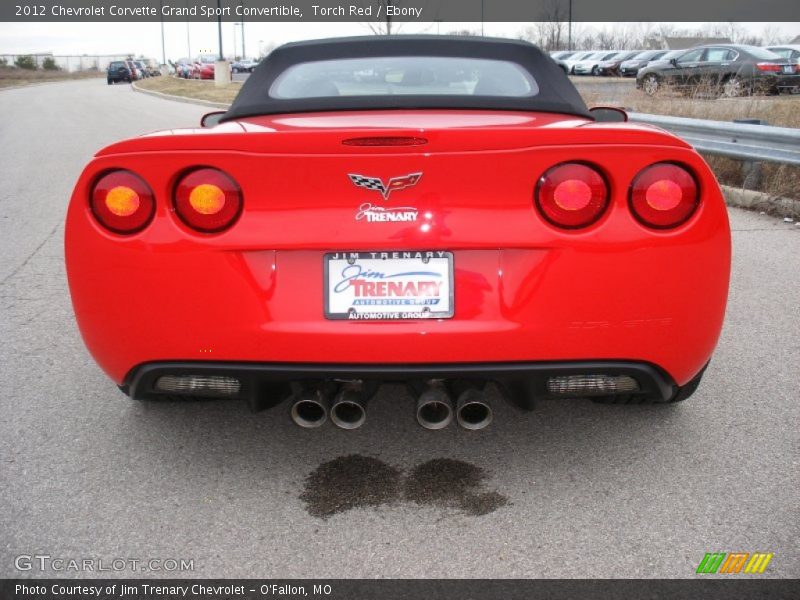 Torch Red / Ebony 2012 Chevrolet Corvette Grand Sport Convertible