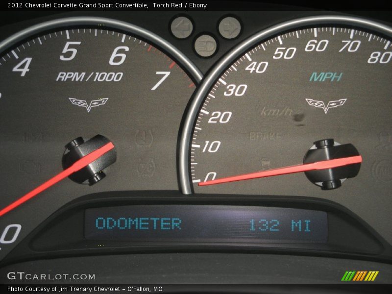 Torch Red / Ebony 2012 Chevrolet Corvette Grand Sport Convertible