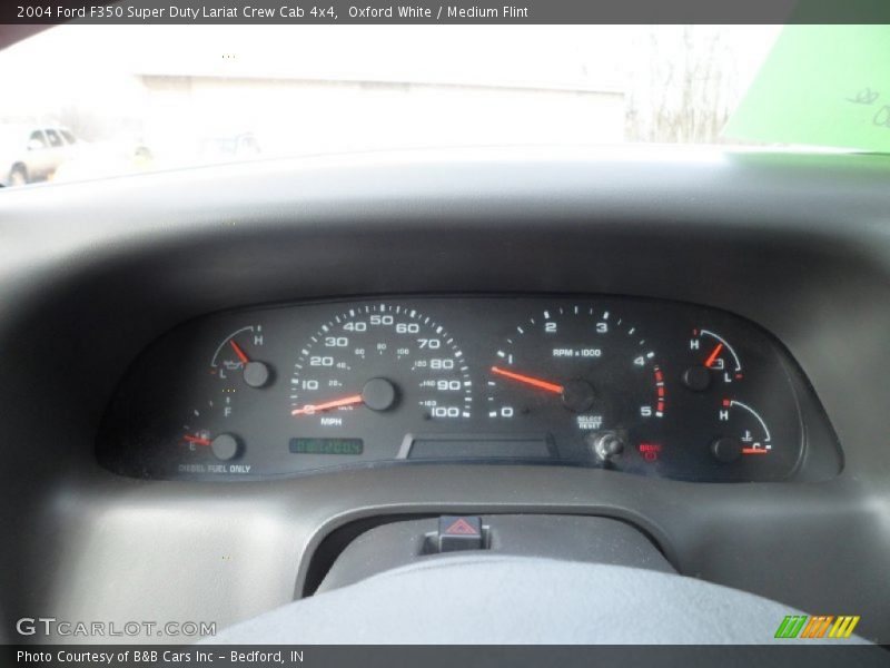  2004 F350 Super Duty Lariat Crew Cab 4x4 Lariat Crew Cab 4x4 Gauges