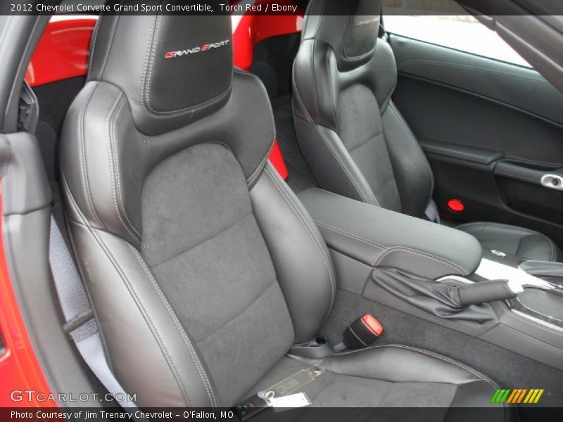 Front Seat of 2012 Corvette Grand Sport Convertible