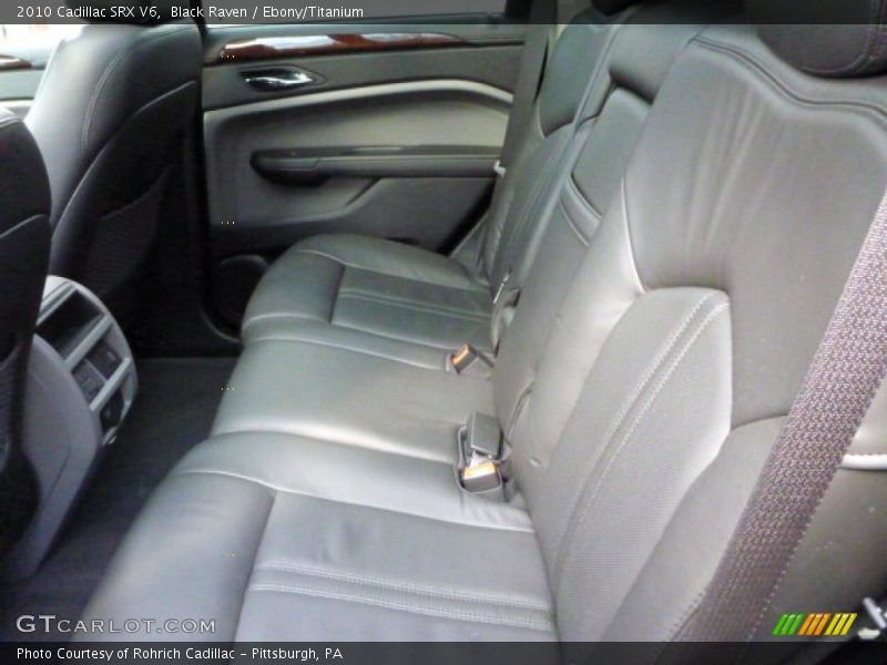 Black Raven / Ebony/Titanium 2010 Cadillac SRX V6