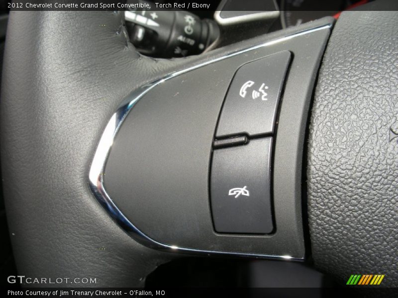 Controls of 2012 Corvette Grand Sport Convertible