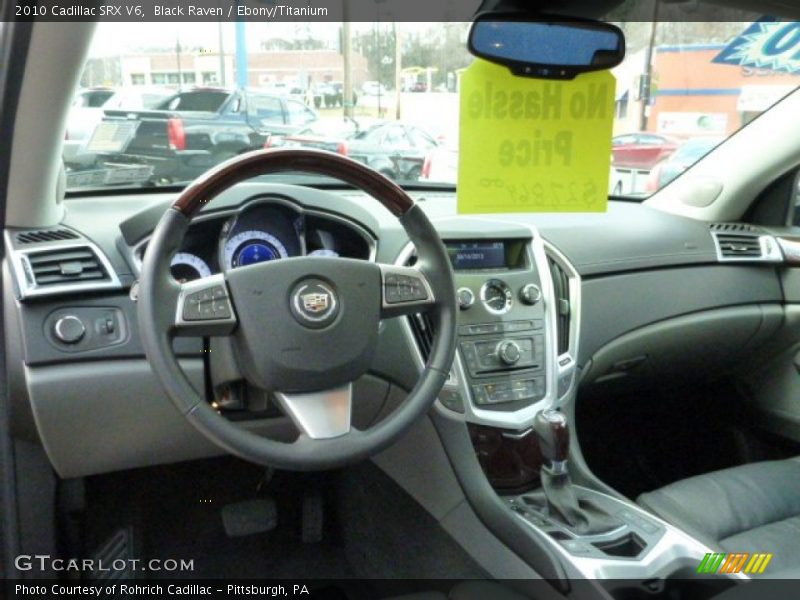 Black Raven / Ebony/Titanium 2010 Cadillac SRX V6