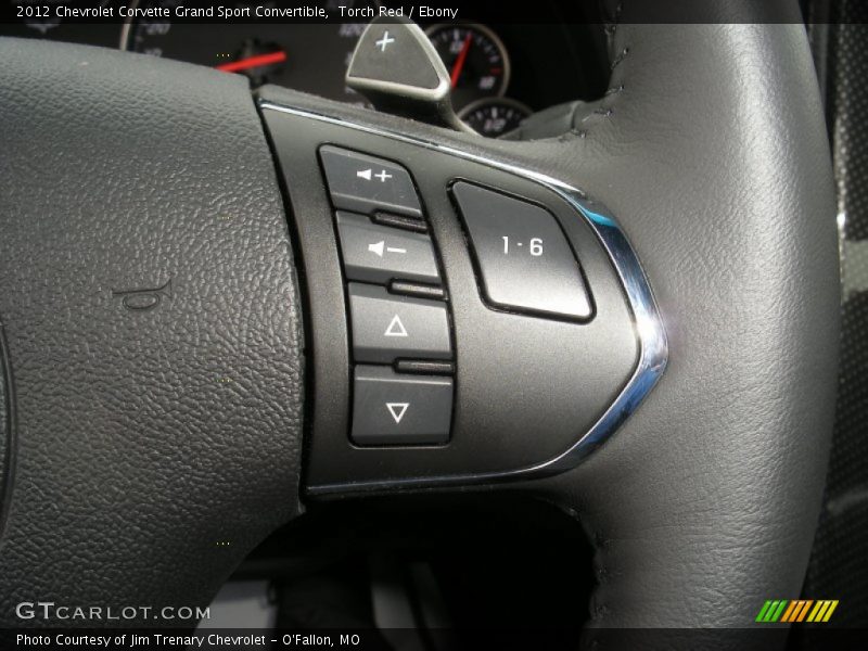 Controls of 2012 Corvette Grand Sport Convertible