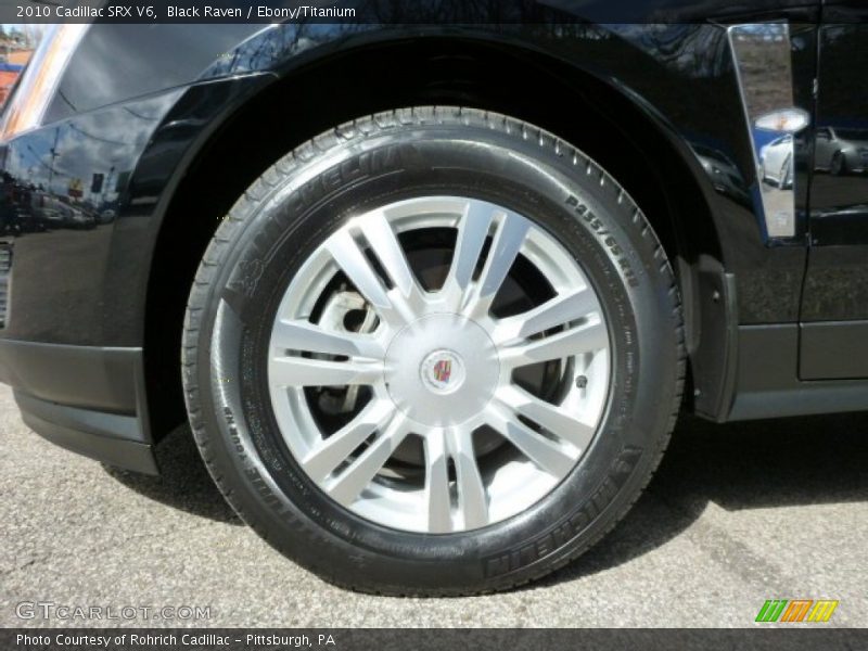 Black Raven / Ebony/Titanium 2010 Cadillac SRX V6