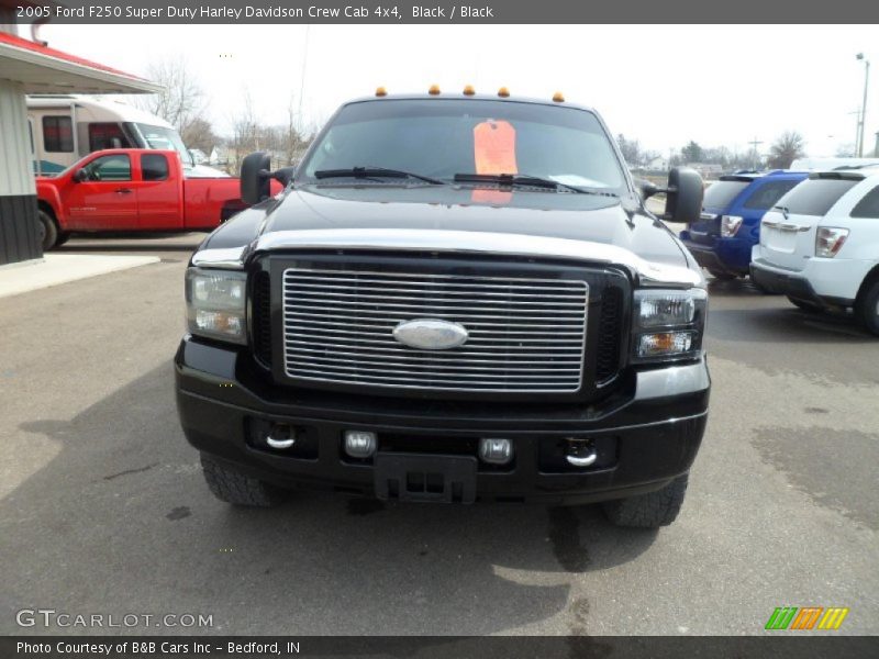 Black / Black 2005 Ford F250 Super Duty Harley Davidson Crew Cab 4x4
