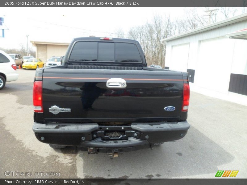 Black / Black 2005 Ford F250 Super Duty Harley Davidson Crew Cab 4x4