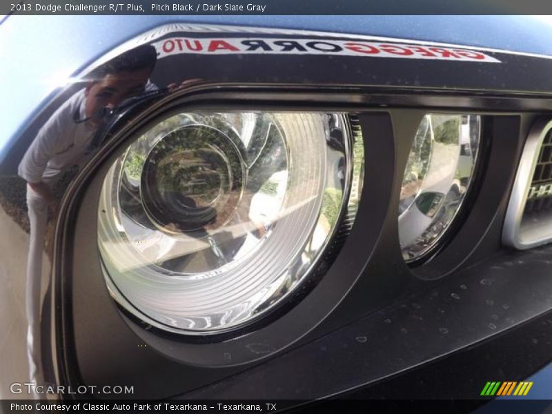 Pitch Black / Dark Slate Gray 2013 Dodge Challenger R/T Plus